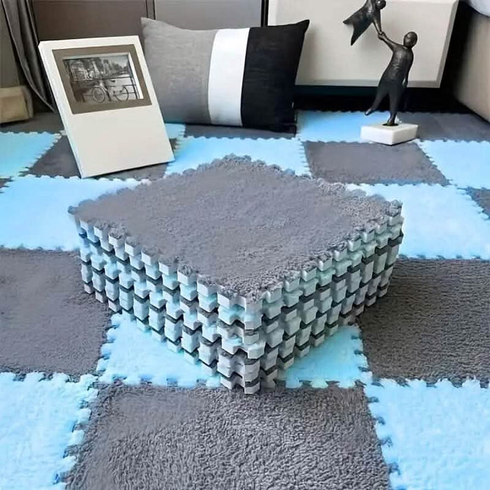 12-Pieces: Patchwork Carpet Full Floor Mat DailySale