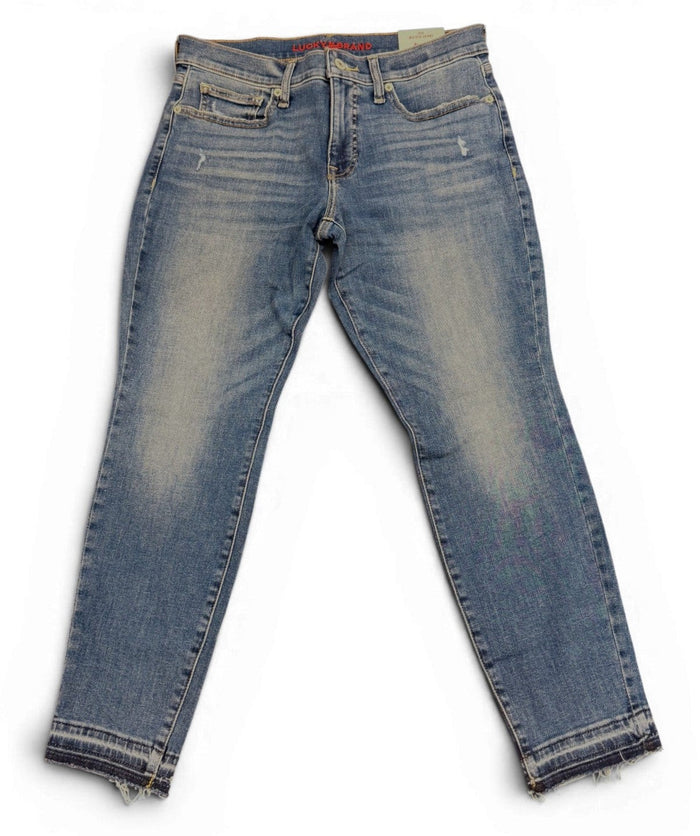 [133930-967] WOMENS LUCKY BRAND MID RISE AVA SKINNY - FRESH AIR - RSLD rubbersoled