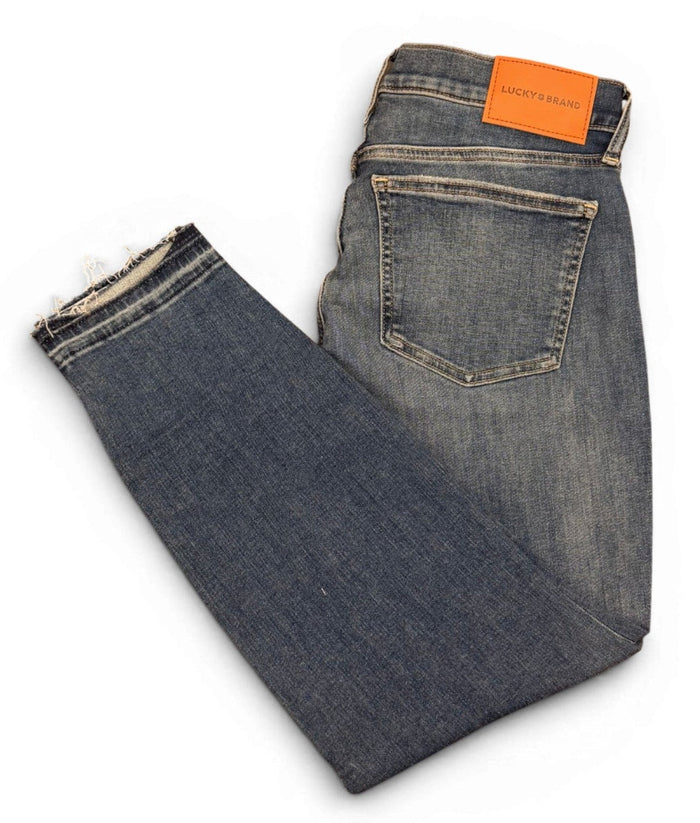 [133930-967] WOMENS LUCKY BRAND MID RISE AVA SKINNY - FRESH AIR - RSLD rubbersoled