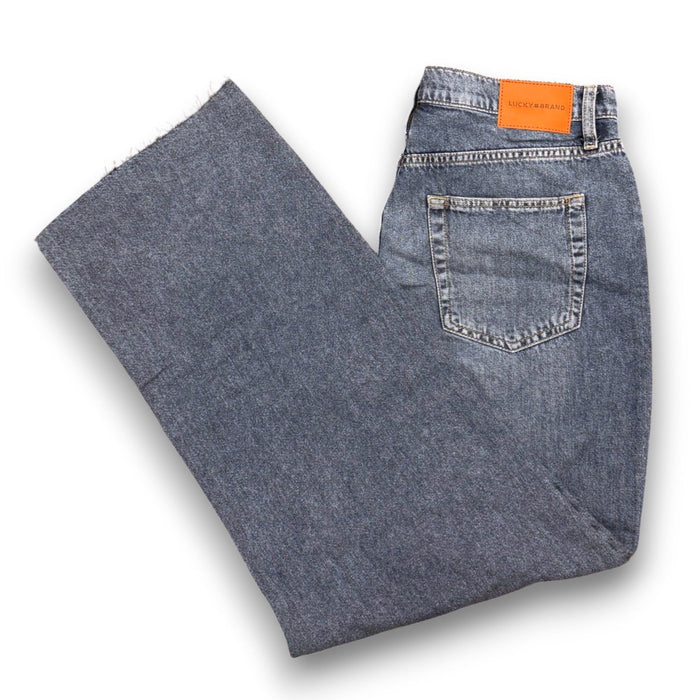 [155000-981] WOMENS LUCKY BRAND HIGH RISE WIDE LEG - LEWISTON - CUT rubbersoled