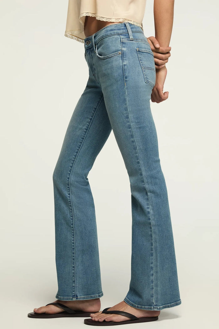 [156739-430] WOMENS LUCKY BRAND MID RISE SWEET FLARE - DREAMER'S DRIFT WASH rubbersoled