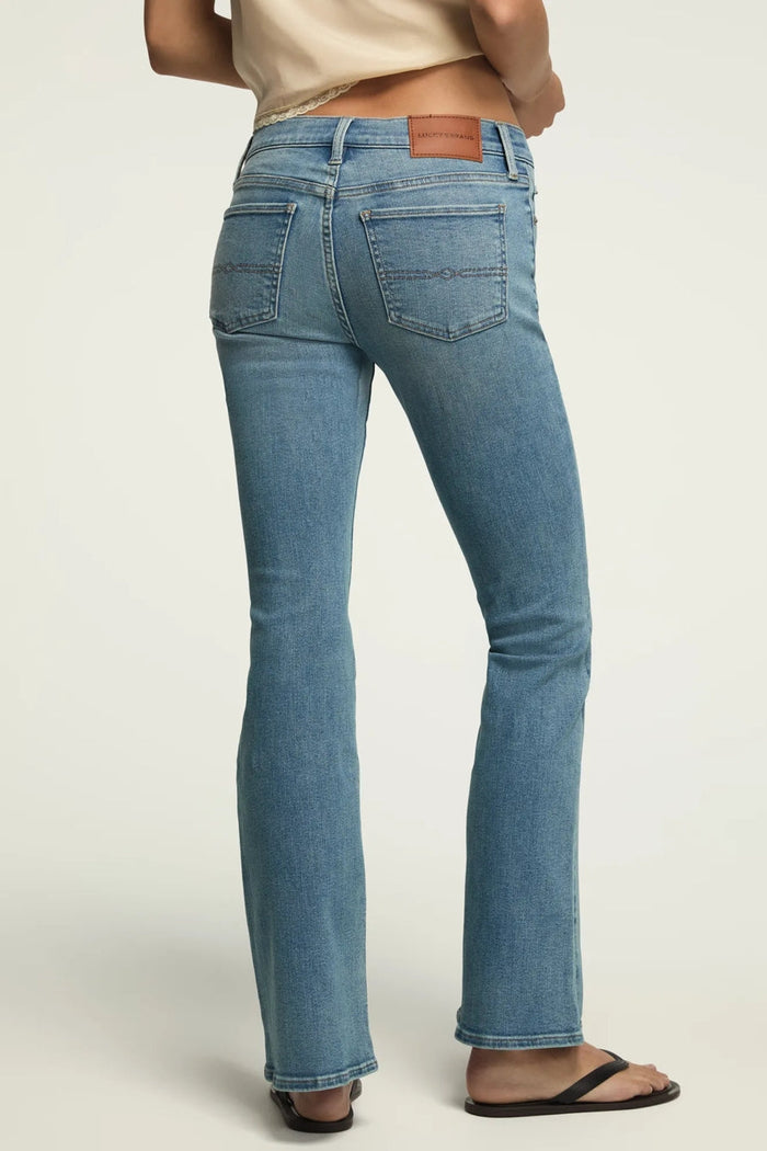 [156739-430] WOMENS LUCKY BRAND MID RISE SWEET FLARE - DREAMER'S DRIFT WASH rubbersoled