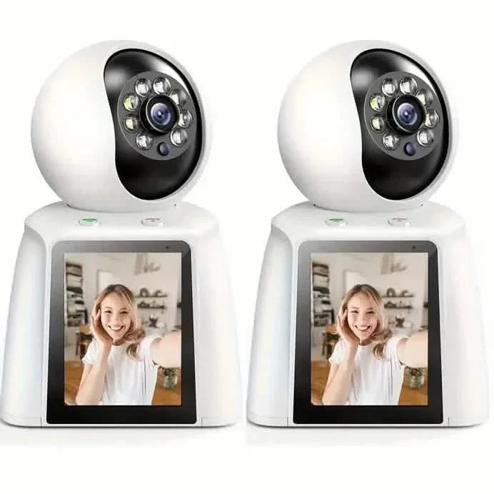 2-Pack: 2K Indoor Security Camera | 2-Way Audio & Video Call + Night Vision DailySale