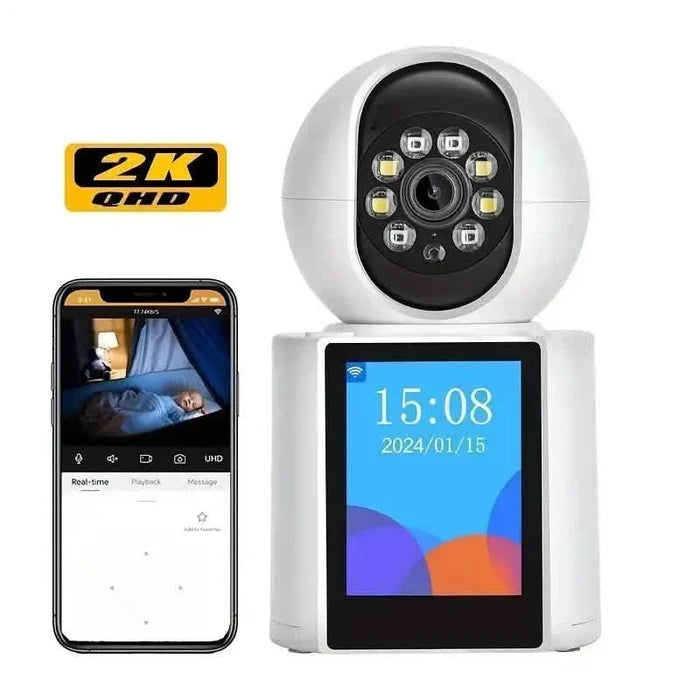 2-Pack: 2K Indoor Security Camera | 2-Way Audio & Video Call + Night Vision DailySale