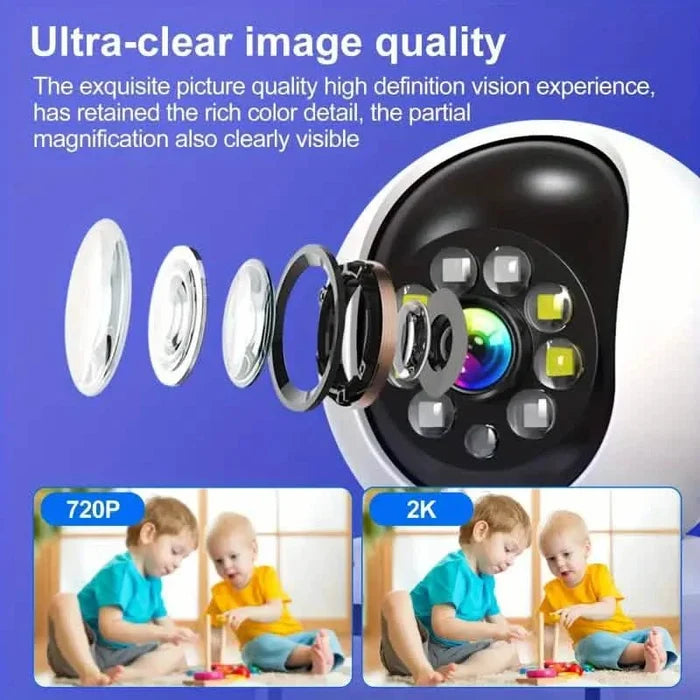2-Pack: 2K Indoor Security Camera | 2-Way Audio & Video Call + Night Vision DailySale