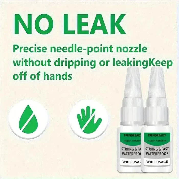 2-Pack: Super Glue – Fast-Drying, Waterproof, Multi-Surface DailySale