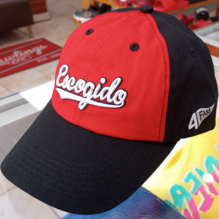 2024 - 2025 Escogido 4Fans Adjustable Hat - Black-Red Peligro Sports