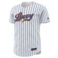 2025-2026 Official Licey Blue Pinstripe Jersey Arrieta - Men's Classic LIDOM Baseball Peligro Sports