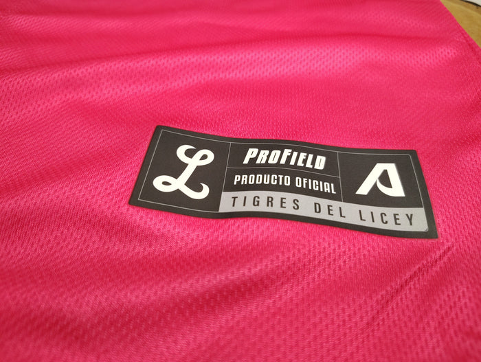 2025-2026 Official Licey Pink Edition Jersey Arrieta - Men's LIDOM Baseball Peligro Sports
