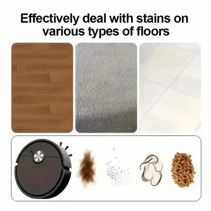 3-in-1 Robot Vacuum Mop Sweeper – USB Rechargeable DailySale