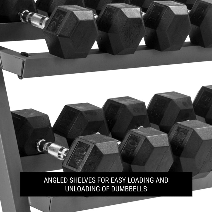 3-Tier Dumbbell Rack - 10 Dumbbell Pairs XMARK