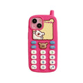 3D Cartoon Cute Bear Antenna Mobile Phone Case PhoneShells