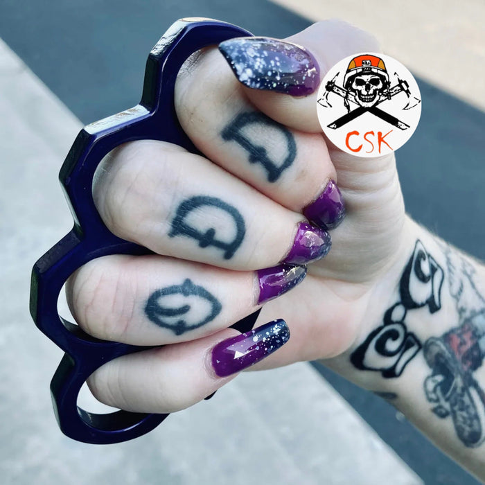 4 Finger Ladies Ring knuckle - Pick A Color cskforged