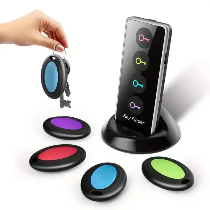 4-Key Finder with LED Flashlight: Locate Your Keys, Wallet, And Remote Control Effortlessly DailySale