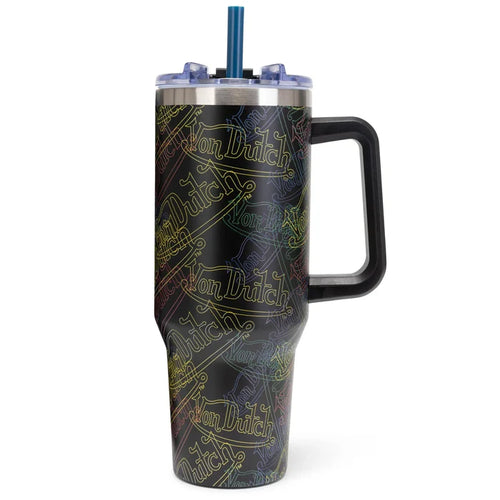 40oz Bold Double Walled Insulated Stainless Steel Tumbler Von Dutch
