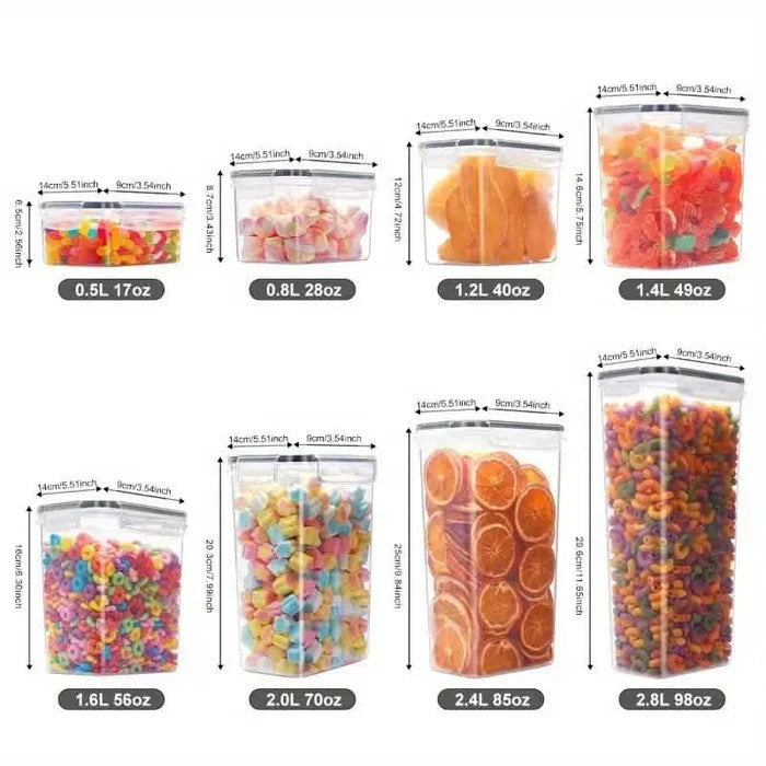 48-Piece Set: Food Storage Container Set, Fresh-Keeping and Easy-to-Secure Lids DailySale