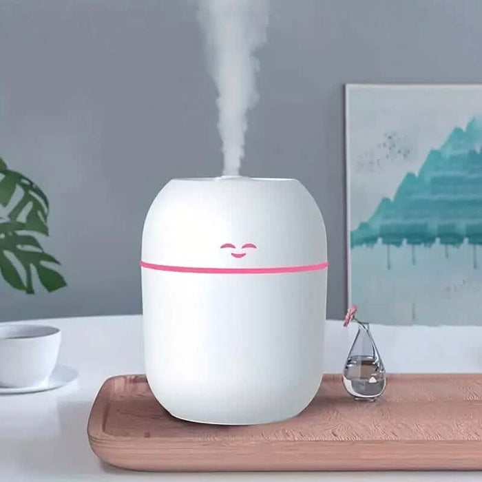 7.44Oz Portable Aromatherapy USB Powered Humidifier with LED Night Light DailySale