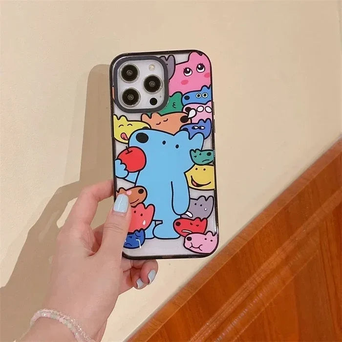 Acrylic Upgrade Border Daisy Phone Case PhoneShells