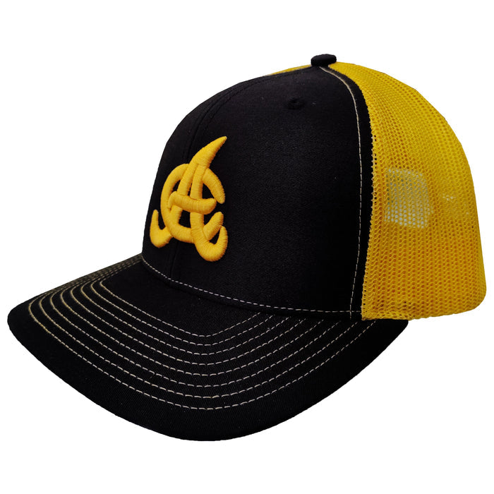 Aguilas Cibaeñas Embroidered Mesh Trucker Hat – Adjustable Snapback Baseball Cap Peligro Sports