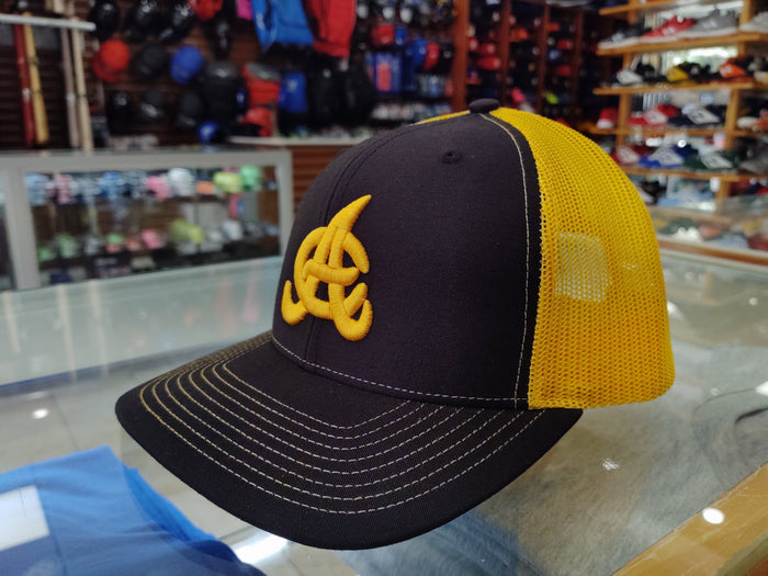 Aguilas Cibaeñas Embroidered Mesh Trucker Hat – Adjustable Snapback Baseball Cap Peligro Sports