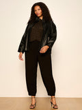 Alana Jacket Black Extended Sizing