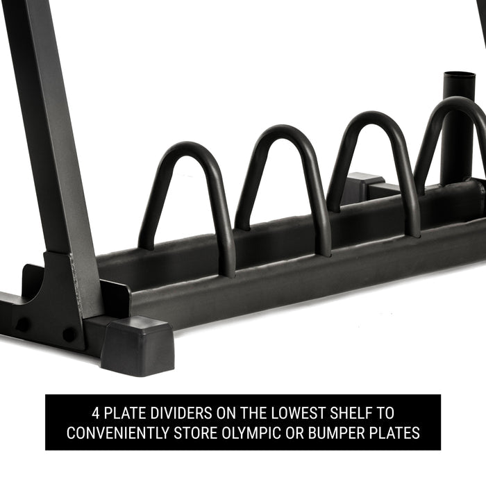 All-In-One Storage Solution, Dumbbells, Weight Plates and Barbells XMARK