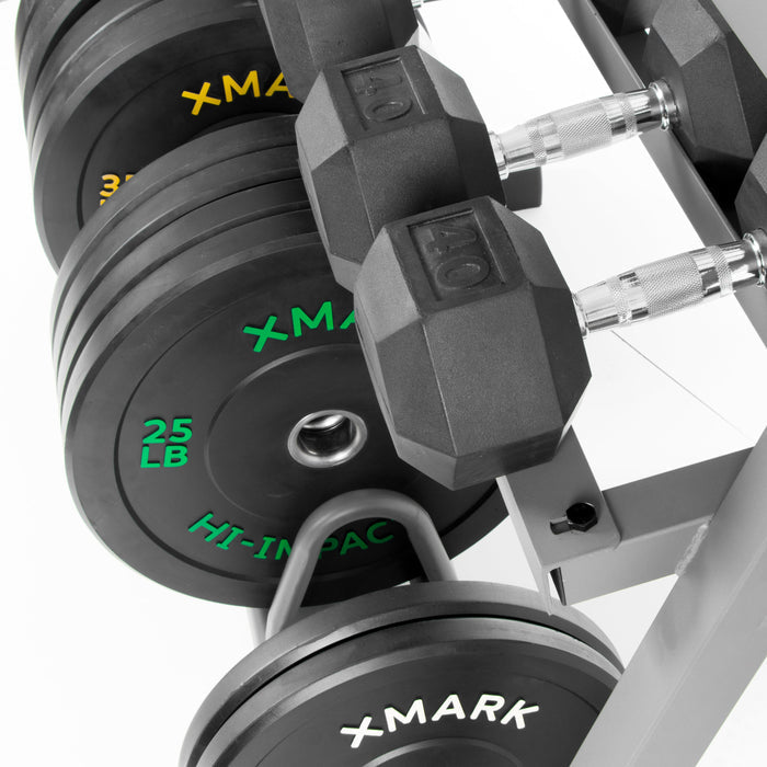 All-In-One Storage Solution, Dumbbells, Weight Plates and Barbells XMARK