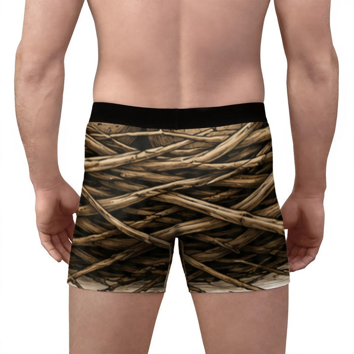 All-Over Print Men's Stretch Boxer Briefs YOYCOL