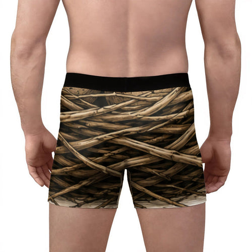 All-Over Print Men's Stretch Boxer Briefs YOYCOL