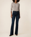 Ana High Rise Flare in Wave Wash