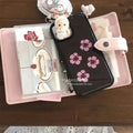 Ancient Fusang Flower Simple Silver Frame Phone Case For iPhone PhoneShells