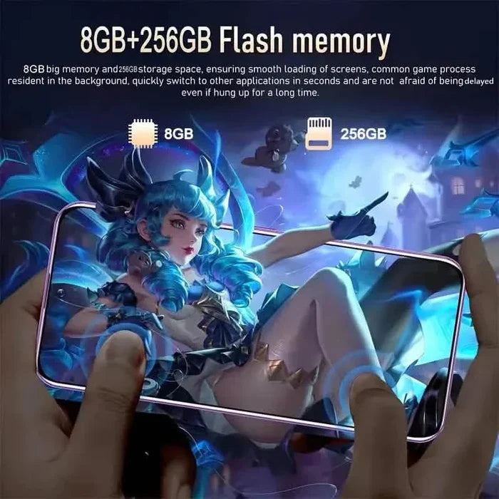 Android 13 5G Smartphone, 6.8-inch, Dual SIM, 4GB + 128GB, 48MP+108MP HD Camera DailySale