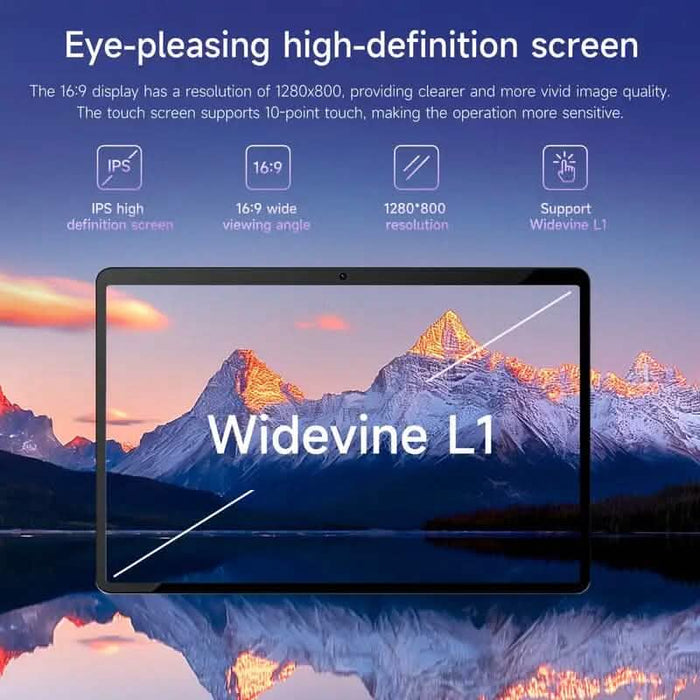 Android 14 Tablet 10.1" 12GB RAM 128GB ROM with Keyword and Mouse DailySale