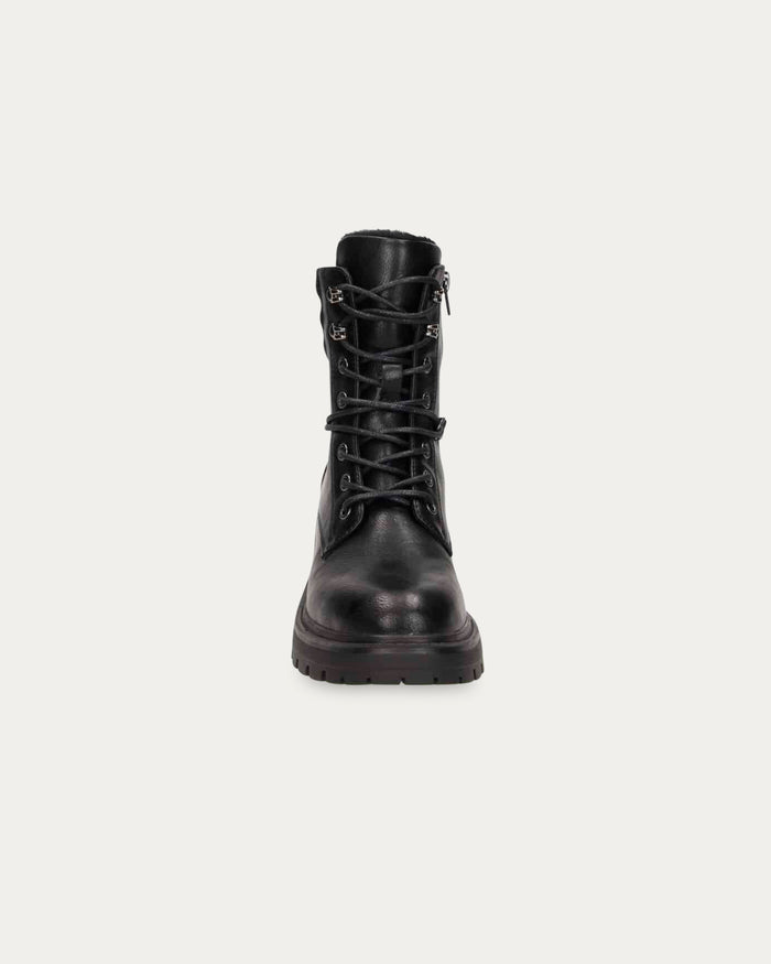 Anfibi Combat Neri - Vegani con zip
