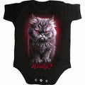 ANGER MANAGEMENT - Baby Sleepsuit Black Spiral USA