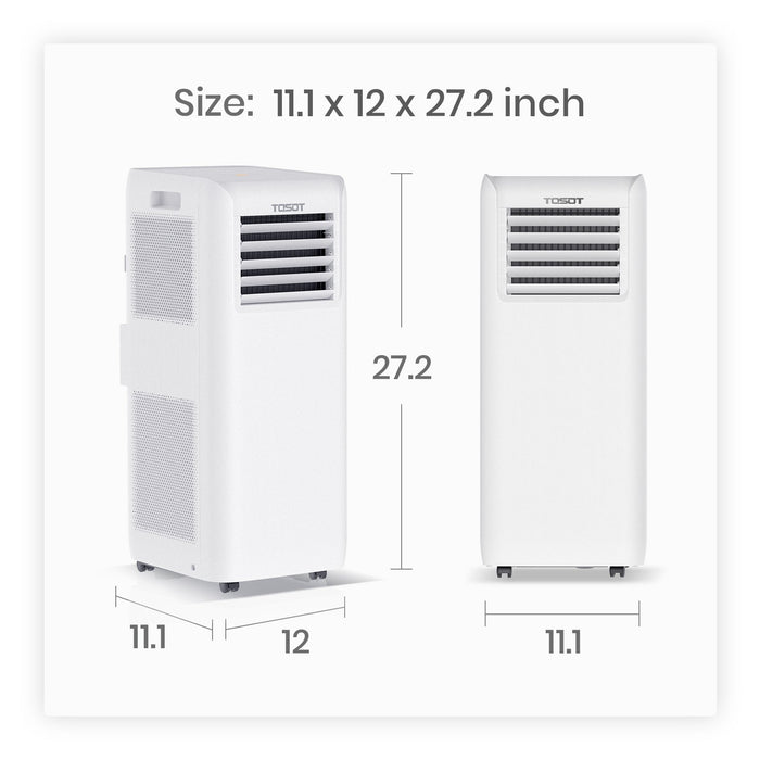 Aovia 9,000 BTU Portable Air Conditioner TOSOT Direct