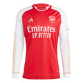 adidas ARSENAL 23/24 Long Sleeve Home Jersey - Red White runnwalk