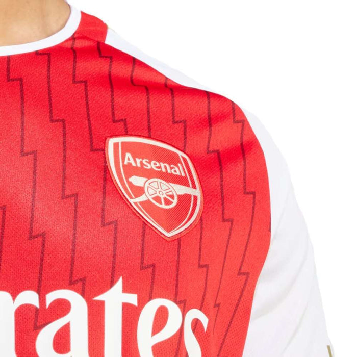adidas ARSENAL 23/24 Long Sleeve Home Jersey - Red White runnwalk