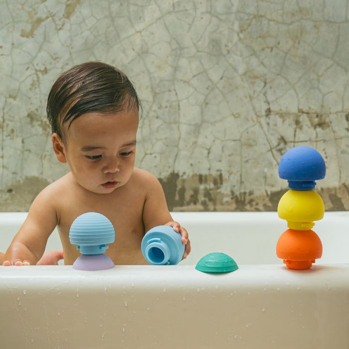 b is for ball® Multi-use Teether (Golden Yellow)