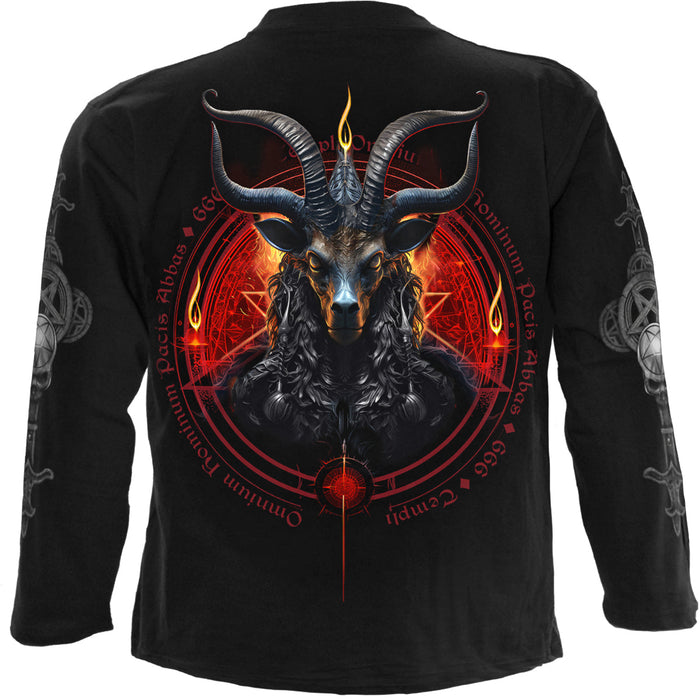 BAPHOMET - Longsleeve T-Shirt Black Spiral USA