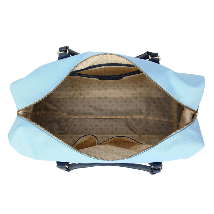 Barbara XL Canvas Weekender Duffel Bag Badgley Mischka