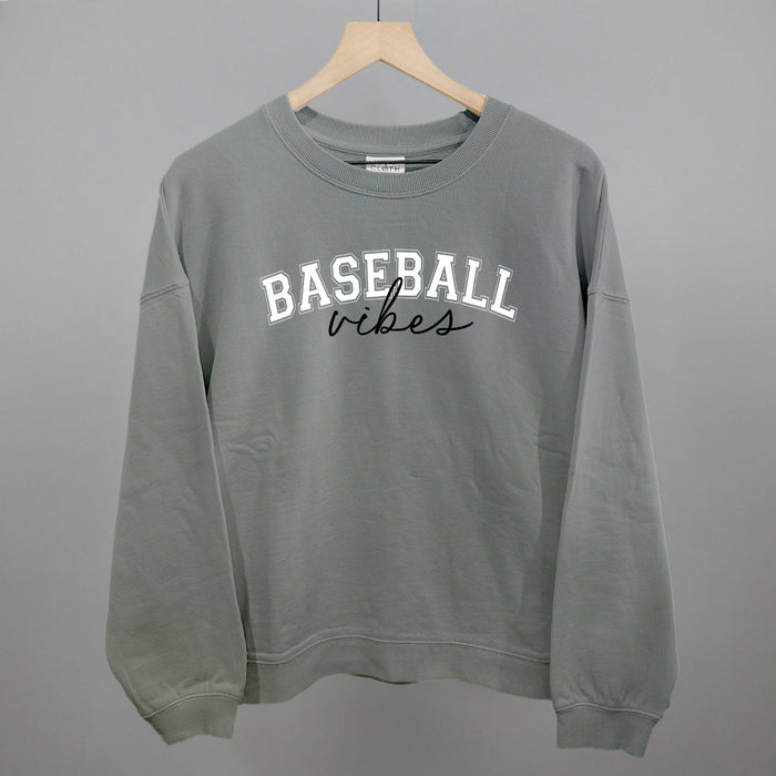 Oversized Boxy Crew / Smoke / S