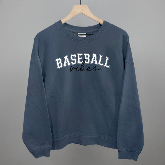 Oversized Boxy Crew / Vintage Navy / S