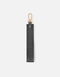 Black Oversized Logo Keychain Elevated Faith