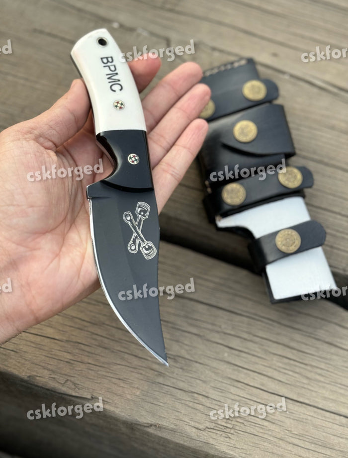 Black Pistons Edition Full Tang  Handmade J2 Steel Black Pistons Blade cskforged