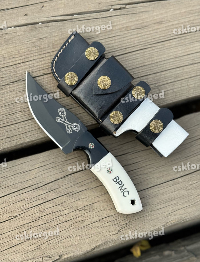 Black Pistons Edition Full Tang  Handmade J2 Steel Black Pistons Blade cskforged