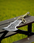 Blade of Chaos – God of War Inspired Handmade Steel Blade cskforged
