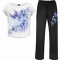 BLUEBELL FAIRY - 4pc Gothic Pyjama Set Spiral USA