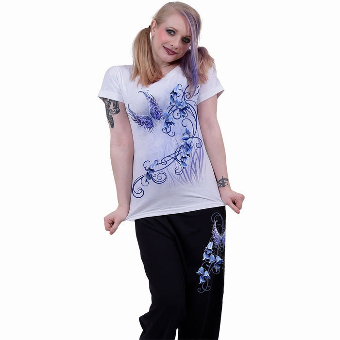 BLUEBELL FAIRY - 4pc Gothic Pyjama Set Spiral USA