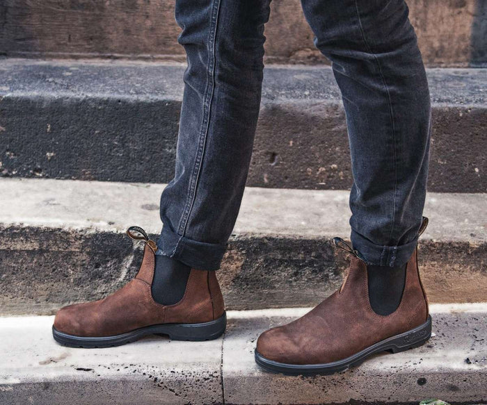 Blundstone 1609 MEN'S CLASSICS CHELSEA BOOTS - ANTIQUE BROWN runnwalk